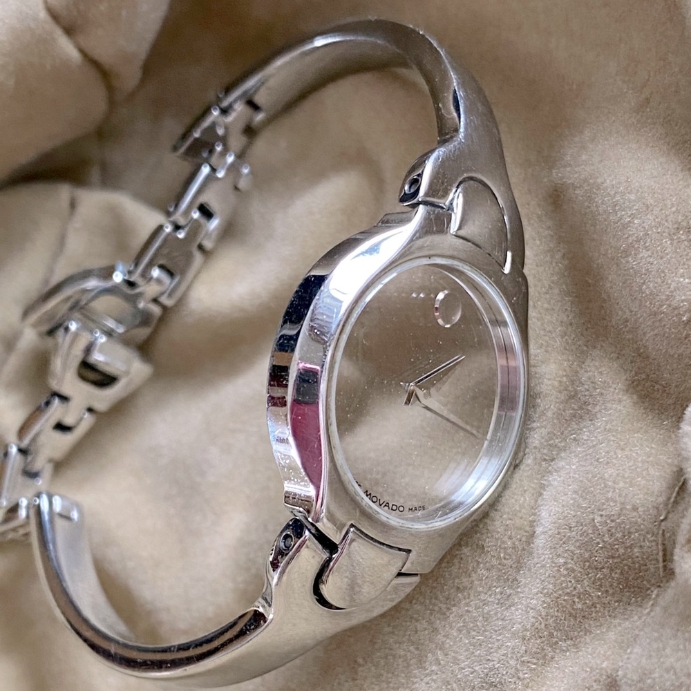 MOVADO mirror face watch